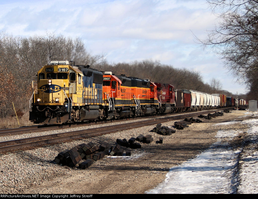 BNSF 3167